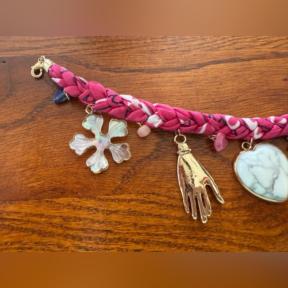 🆕 Free People Sky Charm Anklet - New With Tags - Picture 5 of 9